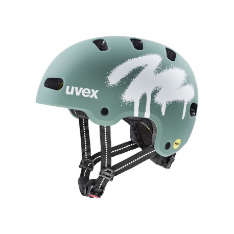 UVEX rattakiiver Kid 4 Style MIPS, roheline