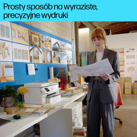 HP OfficeJet Pro 9720e Wireless All-in-One Color Printer, Two-sided printing; Copier, Scanner