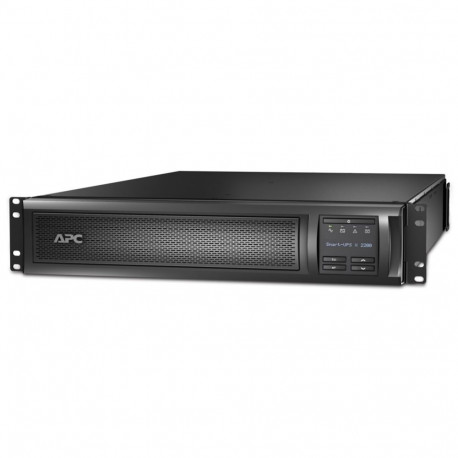 APC UPS Smart-UPS X SMX2200RMHV2U 2200VA, 8x C13 + 1x C19 pistikupesa, USB, pikendatav tööaeg
