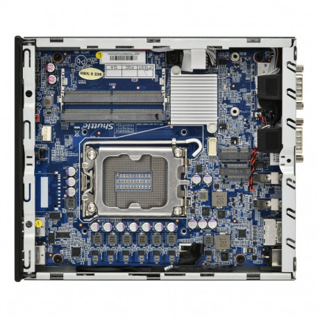 Shuttle Slim PC DH770, S1700, 2x HDMI, 2x DP, 2x 2.5G LAN, 2x COM, 8x USB, 1x 2.5", 2x M.2, 24/7 püs