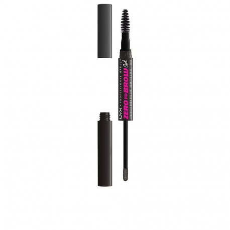 NYX PROFESSIONAL MAKE UP ZERO TO BROW gel #08-black 2 ml