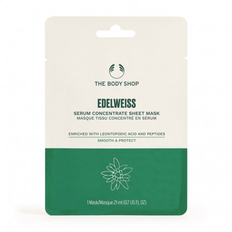 THE BODY SHOP EDELWEISS serum concentrate sheet mask 1 u