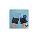 R-Go Tools Ergonomic keyboard R-Go Split Break v2 with break software, ergonomic split keyboard, QWE