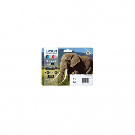 Epson Elephant 24XL Claria Photo HD Single Yellow Ink