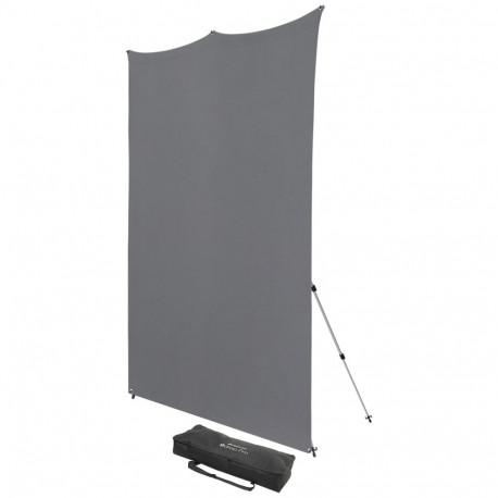 Westcott X Drop Pro Kreukbestendige Achtergrond Kit Neutraal Grijs (8' x 8')