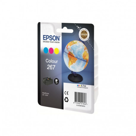 Epson tindikassett 267 kolmevärviline, tsüaan, magenta, kollane