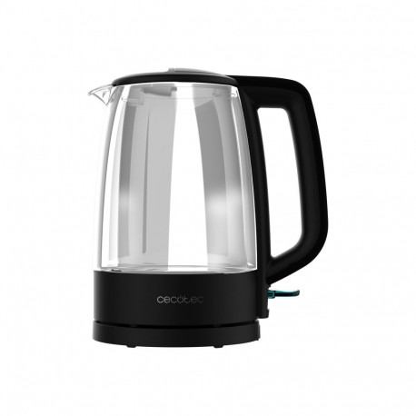 Cecotec Kettle | ThermoSense 320 Clear | 2200 W | Electric | 1.7 L | Glass | 360° rotational base | 