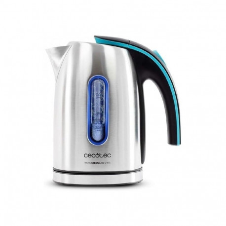 Cecotec veekeetja ThermoSense 220 Steel elektriline 1630W 1.2L 360° pöörlev alus, roostevaba teras