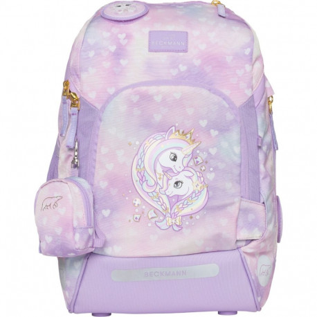 Seljakott/ ranits Beckmann Active Air FLX Unicorn Princess Purple kasvule 116-140cm, maht 20+5l, kaa