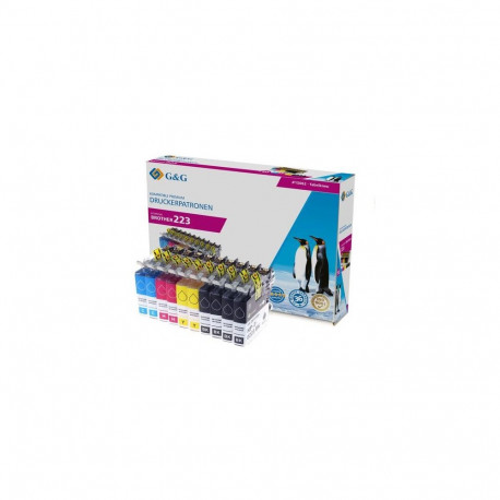G&G 15062 ink cartridge 10 pc(s) Compatible Black, Cyan, Magenta, Yellow