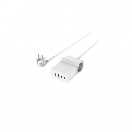 4smarts 540559 power extension 1.5 m 2 AC outlet(s) Indoor White