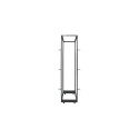Intellinet 19" Network Rack - Open Frame (4-Post), 45U, Black, Flatpack, Max 360kg