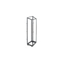 Intellinet 19" Network Rack - Open Frame (4-Post), 45U, Black, Flatpack, Max 360kg