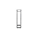 Intellinet 19" Network Rack - Open Frame (4-Post), 45U, Black, Flatpack, Max 360kg