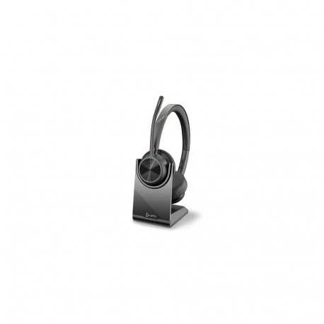 HP Poly Voyager 4320 USB-C Headset +BT700 dongle +Charging Stand
