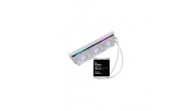 ASUS ROG Strix LC IV 360 ARGB LCD White Edition Processor Liquid cooling kit 12 cm