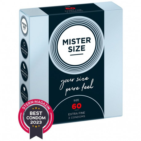 Mister Size kondoomid 60mm 3tk