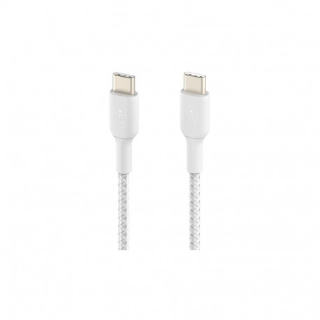 "Belkin geflochtenes USB-C / USB-C-Kabel 2m, weiss"