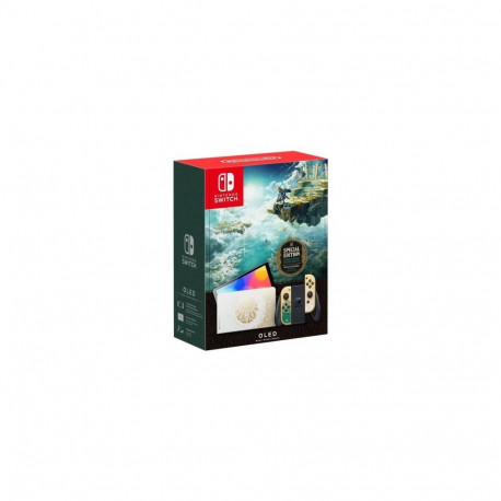 Nintendo Switch OLED Model Zelda: Tears of the Kingdom Limited Edition Gold/ White EU
