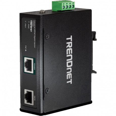 Tööstuslik Ultra PoE Injector: 1 x 10/100/1000Mbps, 90W, IP30, -40 to 75 ºC