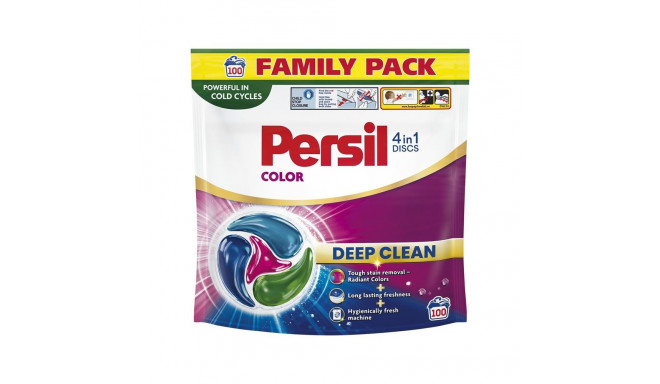 LAUNDRY CAPS PERSIL DISCS COLOR 100PCS