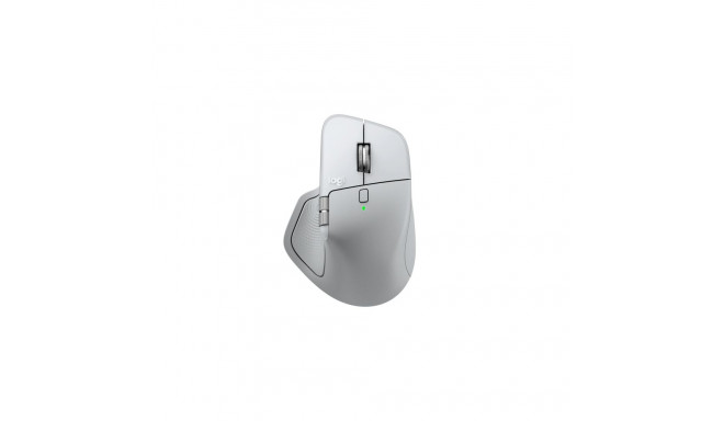 Logitech MX Master 4 for MAC Wireless Mouse RF Wireless + Bluetooth, 8000 DPI, White Silver