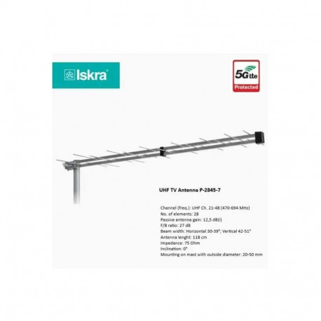 Iskra P-2845-7 F Grey