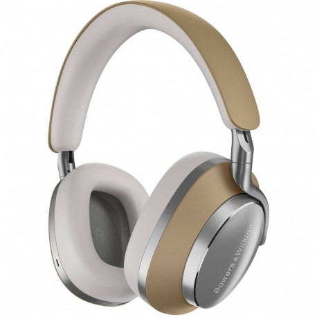 Headphones - Bowers & Wilkins Px8 Noise-Canceling Wireless Over-Ear Headphones (Tan)