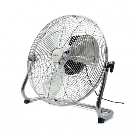 Grīdas ventilators 45cm, 120W, 3 ātrumi, nerūs. tērauds G80471 GEKO