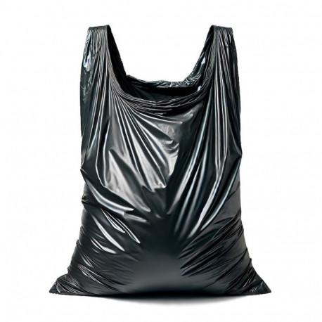 Geko garbage bags G71271, 160L, 10 pcs, with ears, very strong, black