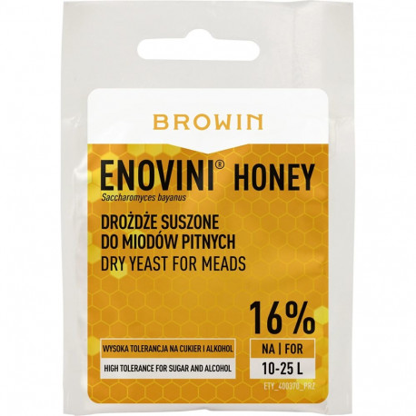 Browin mead yeast 400370, 10g, 25L, dried, for mead production