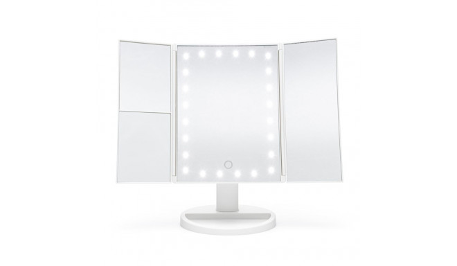 Rio MMFD-WH-EU/1,3 24 LED Touch Dimmable Makeup Mirror, White