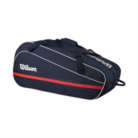 Wilson tennisikott Team 6PK WR8039901001, tumesinine-punane