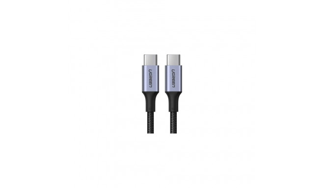 Ugreen USB-kaabel 70428 USB-C–USB-C 1.5m, hall