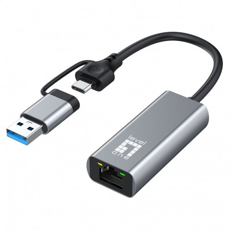 LevelOne võrguadapter USB-0423 2,5G USB-C/A
