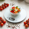 Esperanza EKS003W Electronic Kitchen Scale White Round