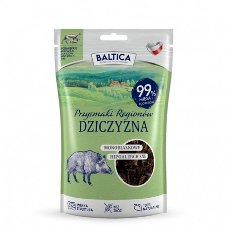 BALTICA Przysmaki regionów Monoprotein Venison - dog treat - 80 g