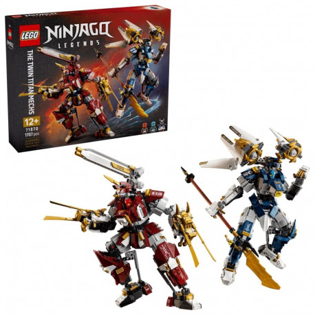 LEGO NINJAGO 71870 The Twin Titan Mechs
