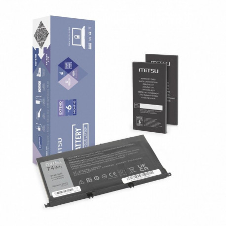 Dell aku Inspiron 357F9 5577 7557 6600mAh