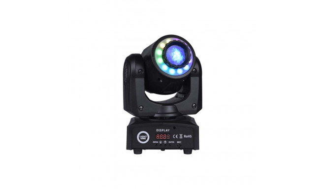 LIGHT4ME liikuva peaga valgusti Spot Ring 30 LED