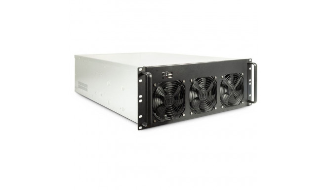 Inter-Tech 4F28 Rack Black, Silver