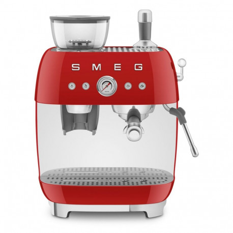 Smeg espresso-kohvimasin EGF03RDEU 50ndate stiilis, punane