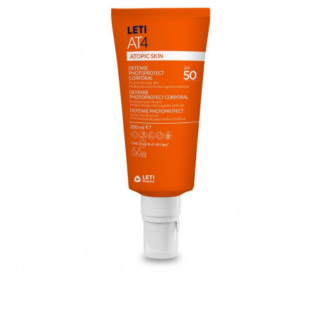 LETI PHARMA päikesekaitsekreem kehale LETIAT4 atopilise naha kaitse SPF50 200ml