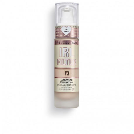 REVOLUTION MAKE UP IRL FILTER longwear foundation #F3 23 ml