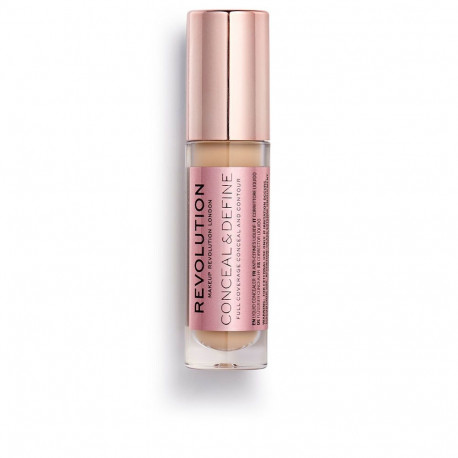 REVOLUTION MAKE UP peite- ja kontuurkreem Conceal & Define täiskattega, #C7