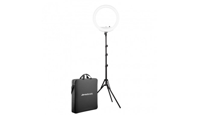 Westcott ring light set Bi Color LED 18"
