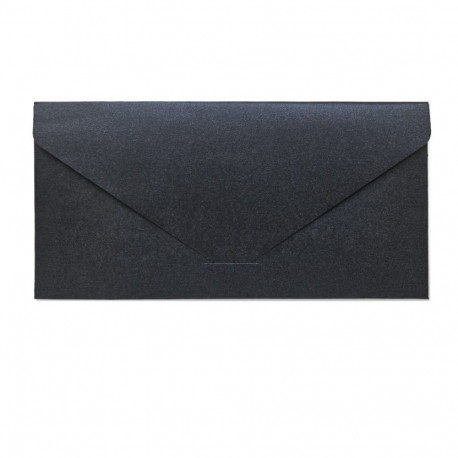 Ümbrik taskuga Pearl Black DL/SP 220g 5tk/pk