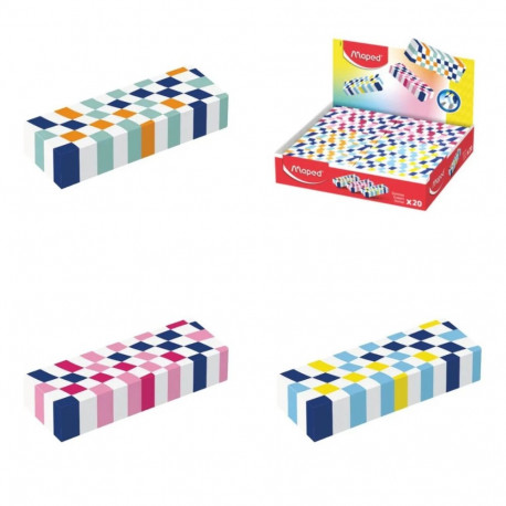 Kustukumm Checkerboards, Maped, assortii