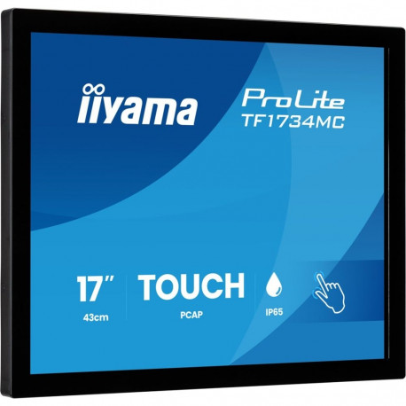 Iiyama arvutimonitor ProLite TF1734MC-B8X 43.2cm (17") 1280x1024 SXGA lauapealne puutetundlik LCD, m