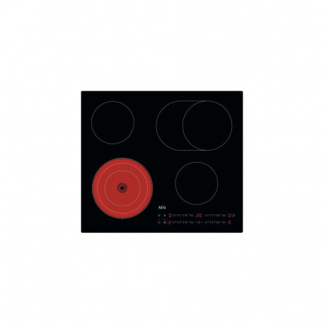 AEG TO64RA07CB Black Built-in 60 cm Ceramic hob 4 zone(s)